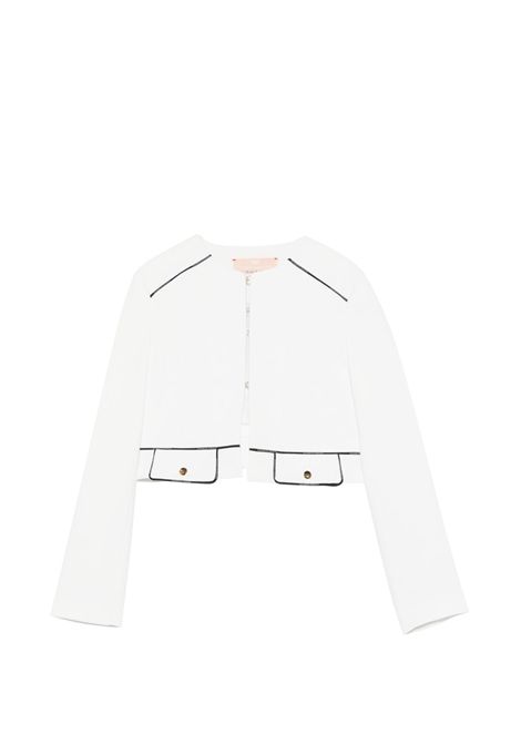 Giacca con bordo a contrasto ELISABETTA FRANCHI KIDS | EFGC073.0.GA0220100